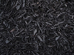 A picture of red mulch