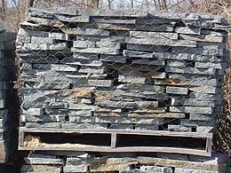 A picture of wall & stacking stone